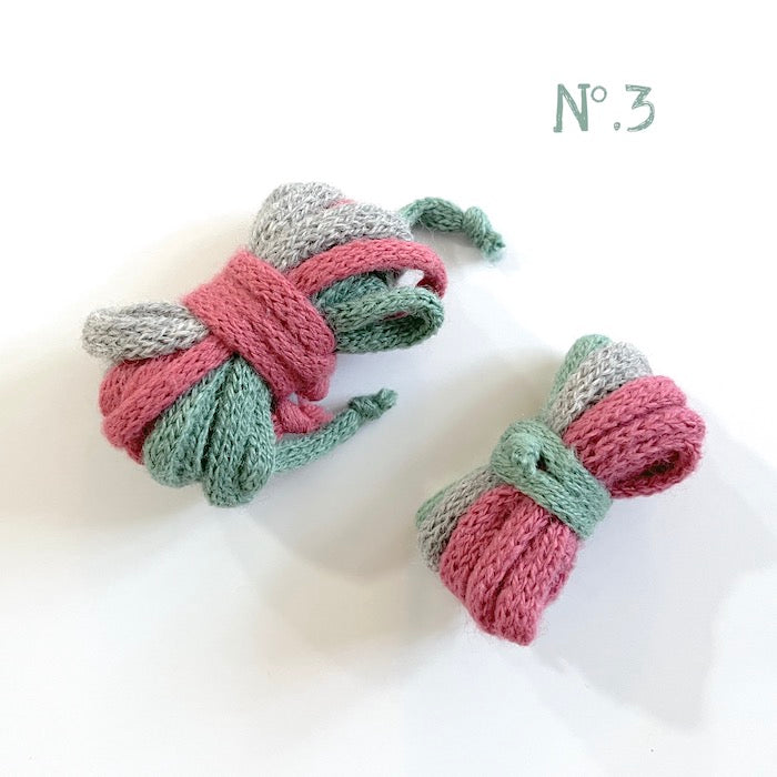 Cordones finos para el pelo – 17 combinaciones.