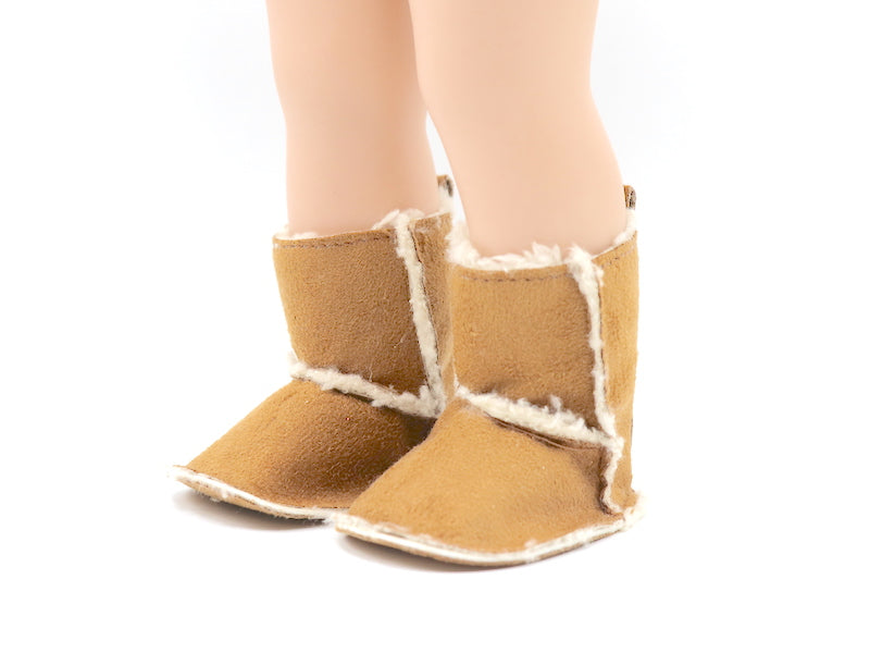 Botita australiana en serraje – Muñeca