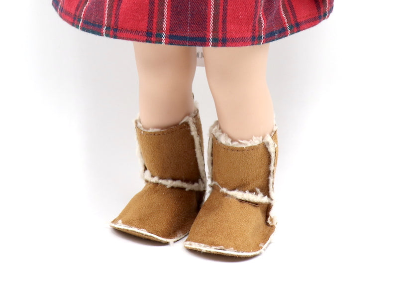 Botita australiana en serraje – Muñeca