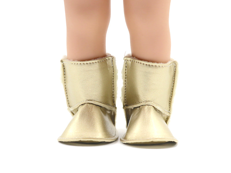Botita australiana en platino – Muñeca