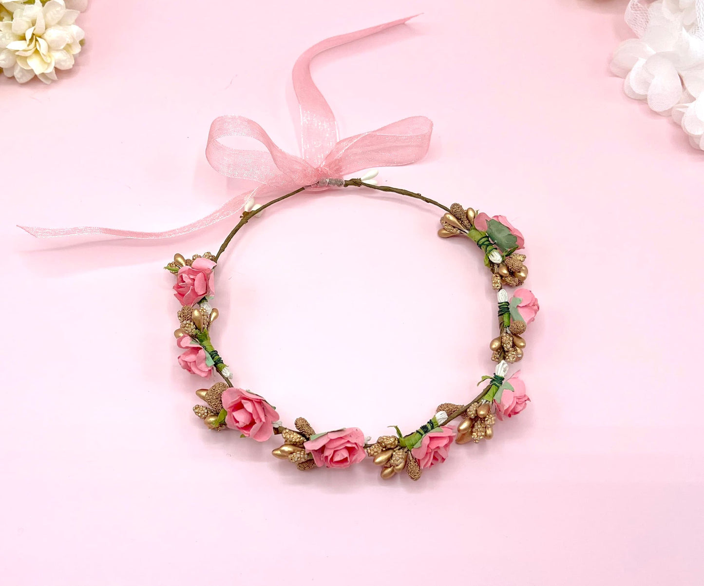 Pack of 2 Medieval flower crowns