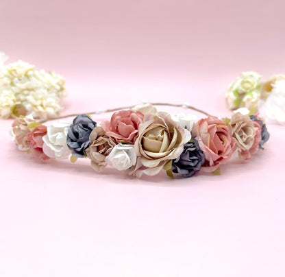 Pack of 2 Inverness flower crowns