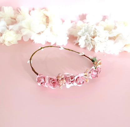 Coronita ROMANA muñeca - Rosas