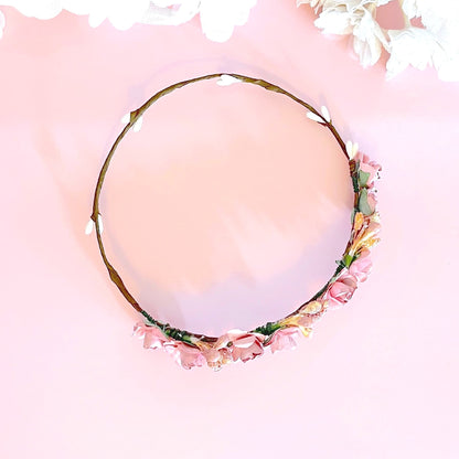 Coronita ROMANA muñeca - Rosas