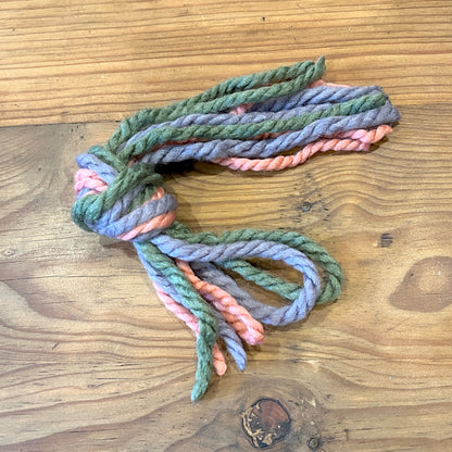 Cordones gruesos de lana