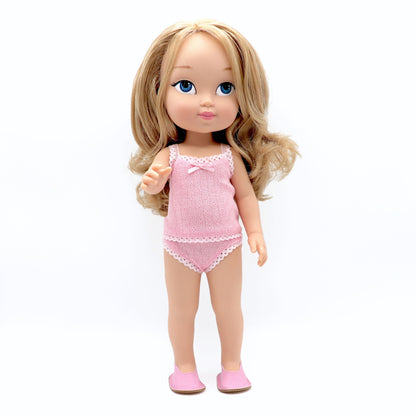 Muñeca personalizada rubia - María