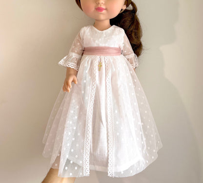 Regina doll communion dress