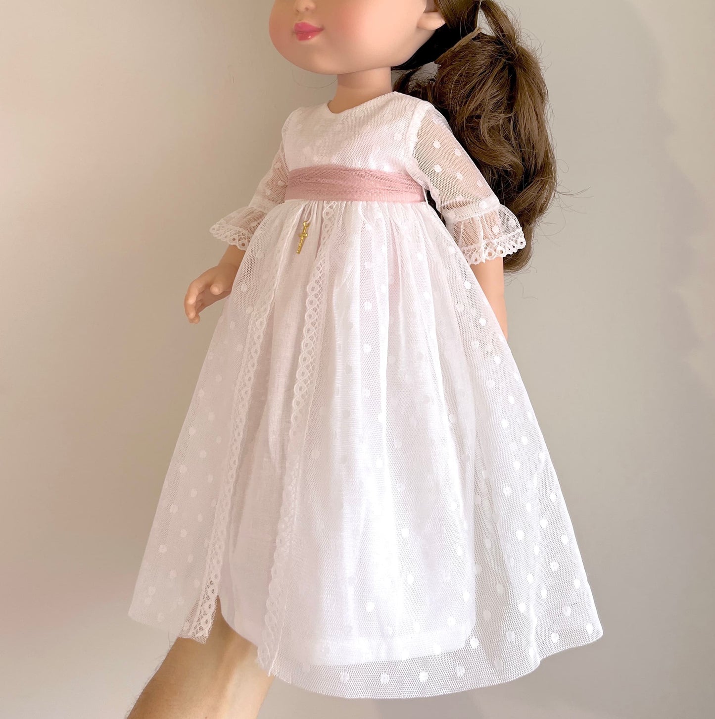 Regina doll communion dress