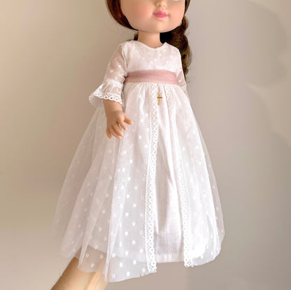 Regina doll communion dress