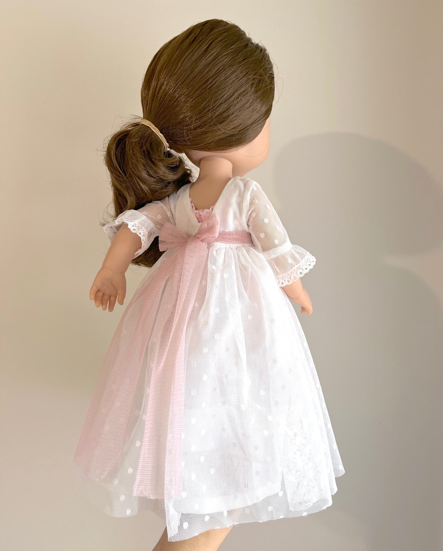 Personalized communion doll with Regina dress