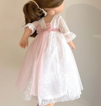 Regina doll communion dress