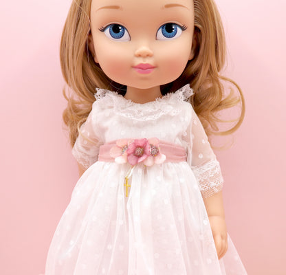 Gala doll communion dress