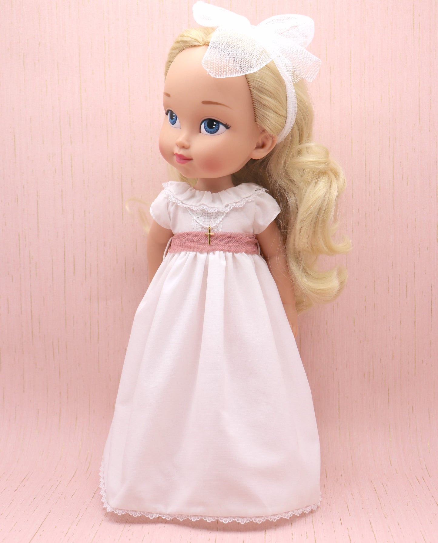 Muñeca de comunión personalizada con vestido Zahara