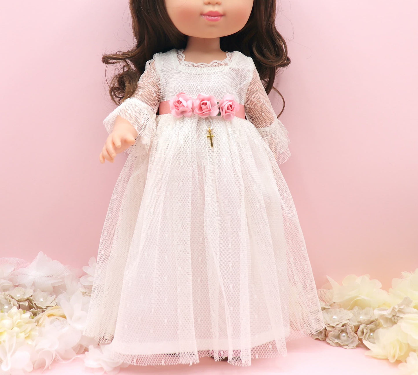 Helena doll communion dress