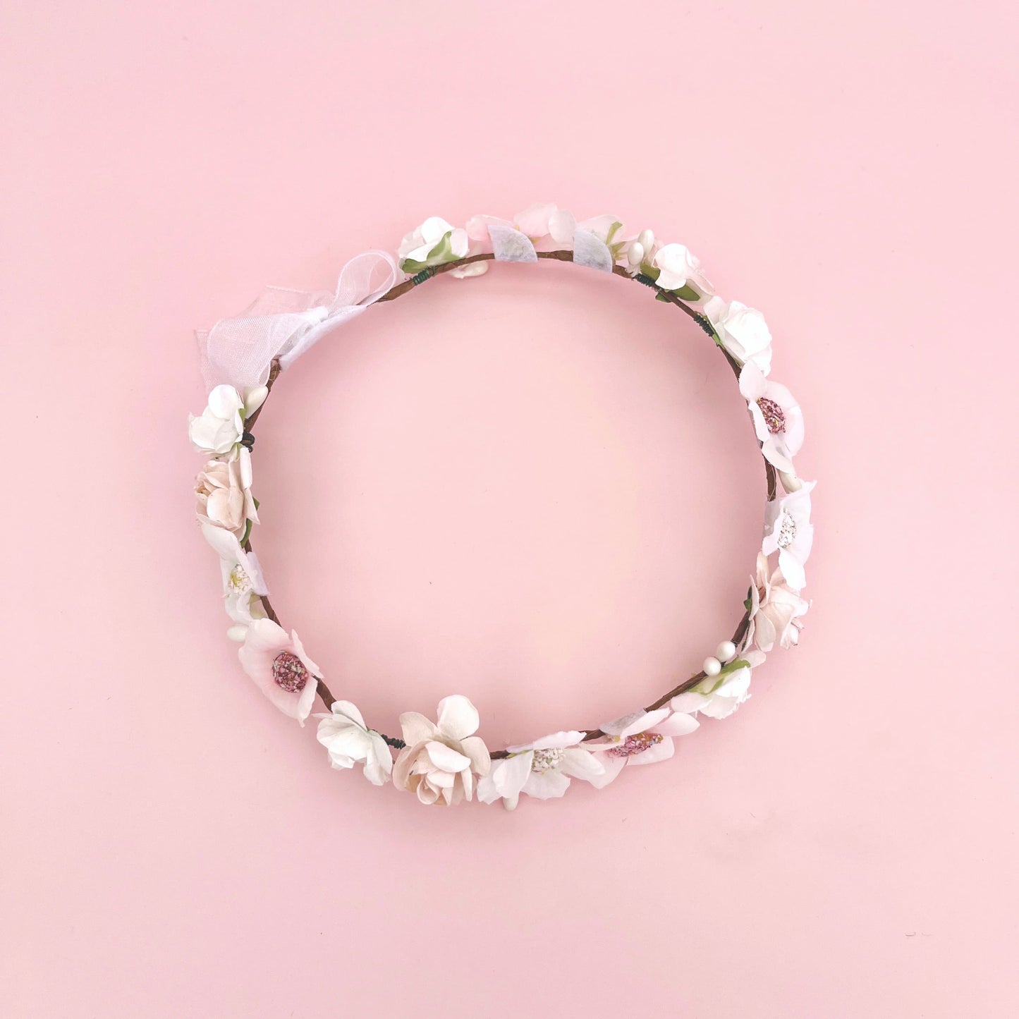 LADY doll crown - pale pink