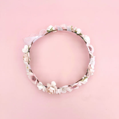 LADY doll crown - pale pink