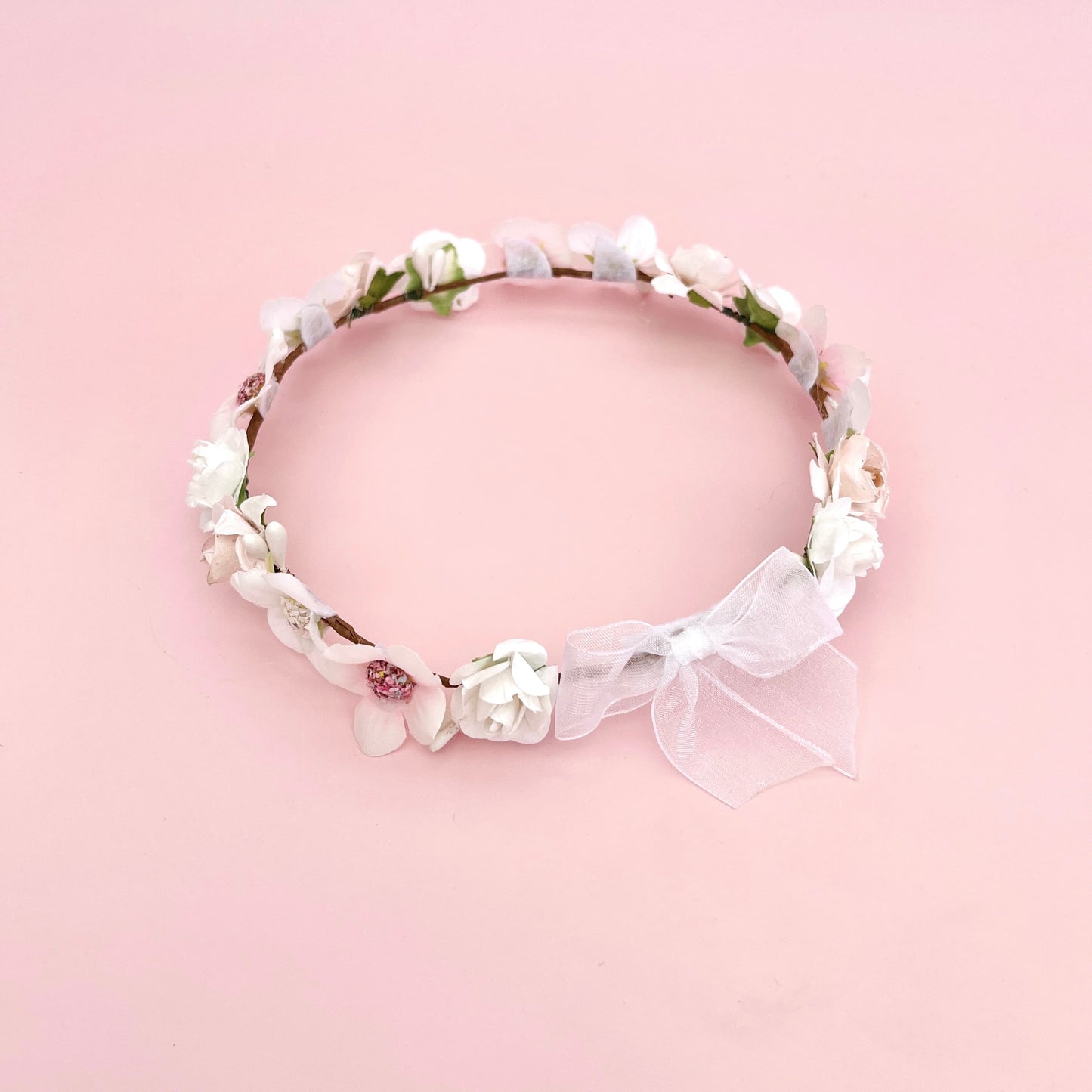 LADY doll crown - pale pink