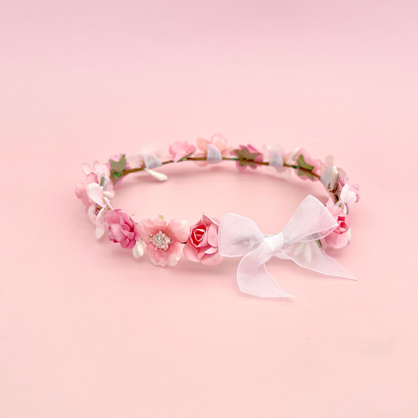 LADY doll crown - roses