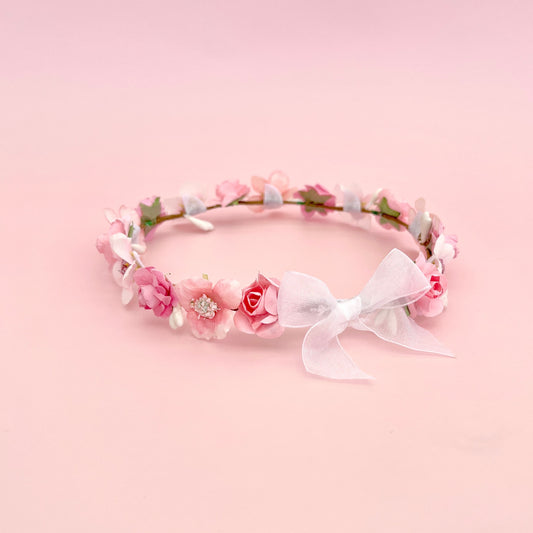 LADY doll crown - roses