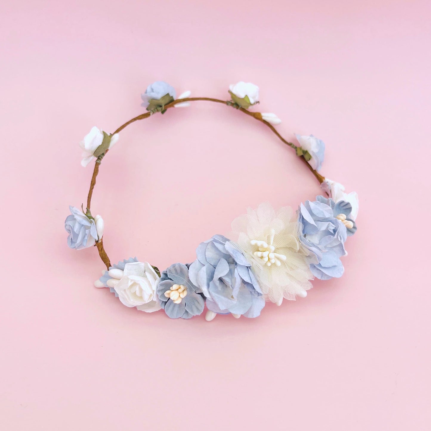 IMPERIAL doll crown - light blue