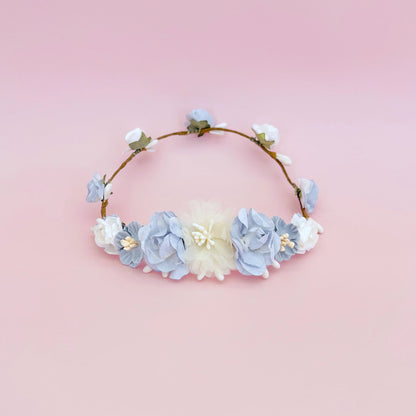 IMPERIAL doll crown - light blue