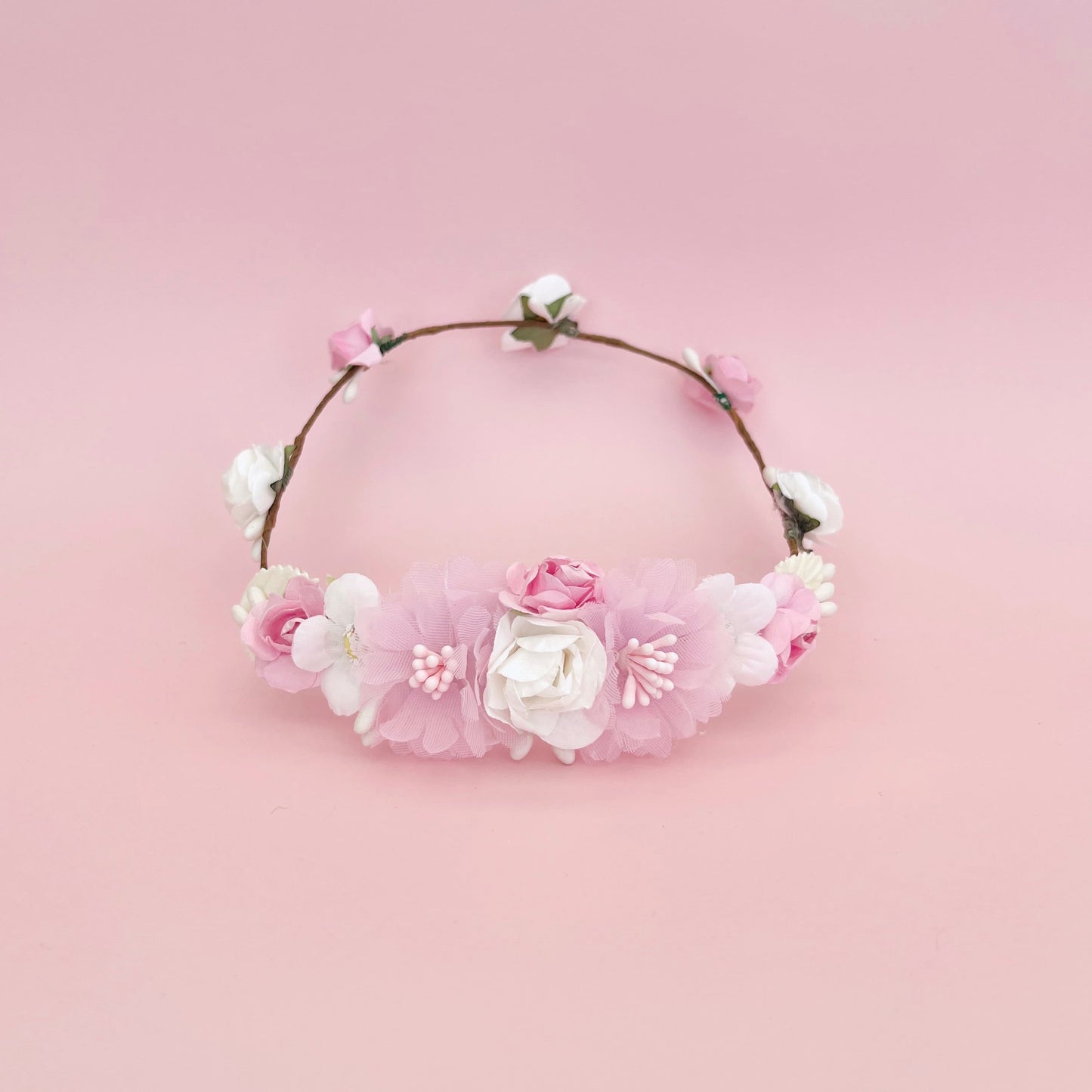 IMPERIAL doll crown - cool pink