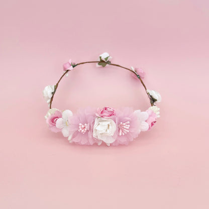 IMPERIAL doll crown - cool pink