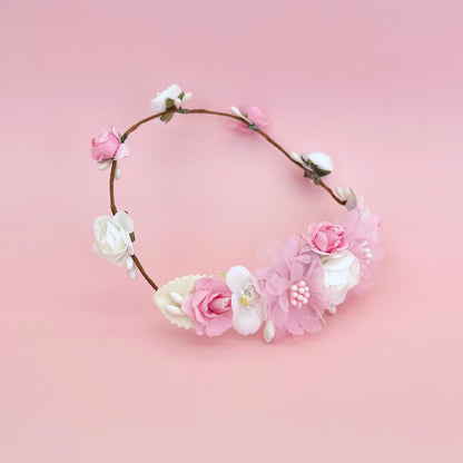 IMPERIAL doll crown - cool pink