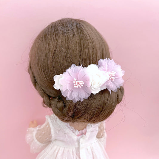 ANAIS doll headdress - light blue