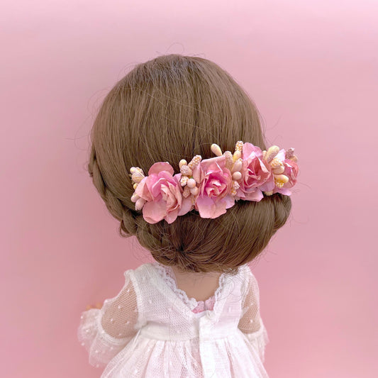 PISTILLOS doll headdress - pink France