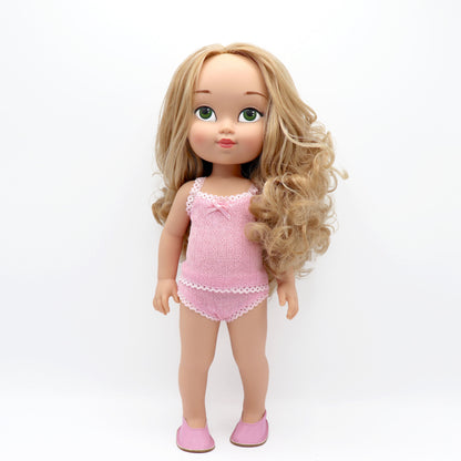 Muñeca personalizada rubia claro - Carla