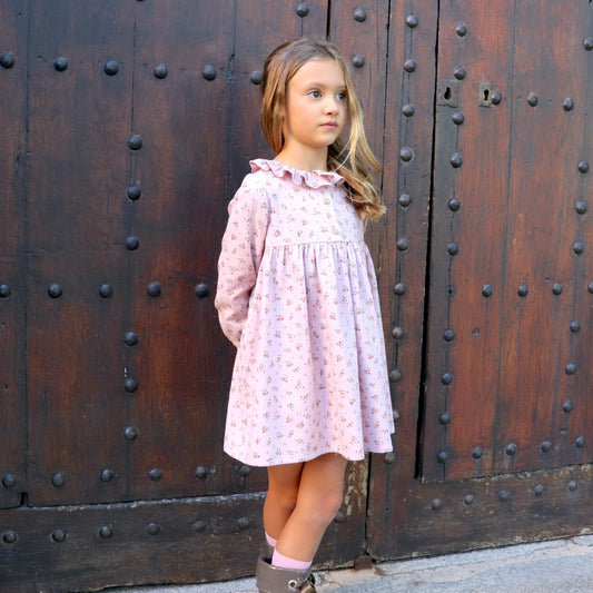 Vestido canesú Chalk Pink