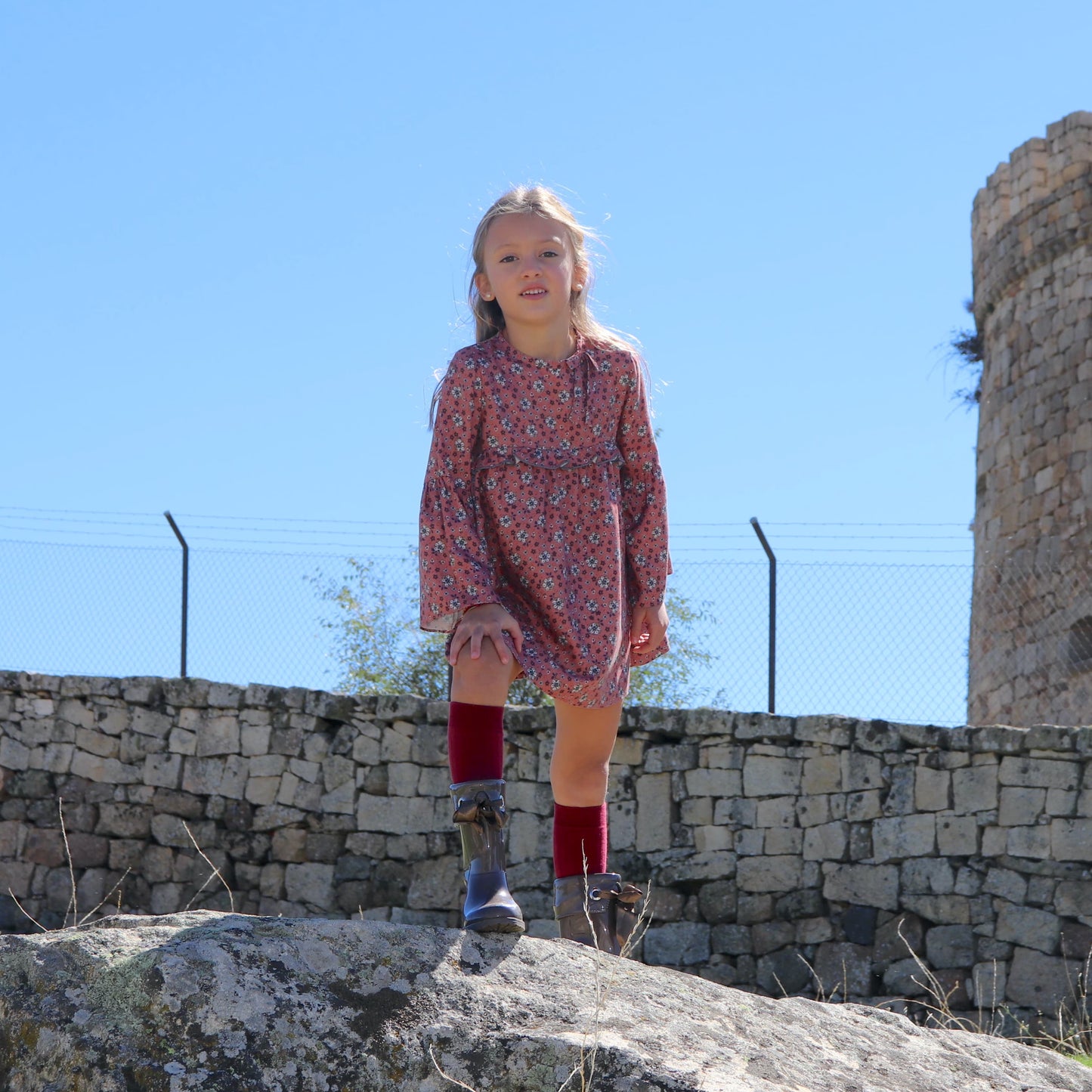 Vestido menina - Folk