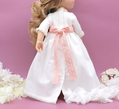 Vestido comunión muñeca Serena