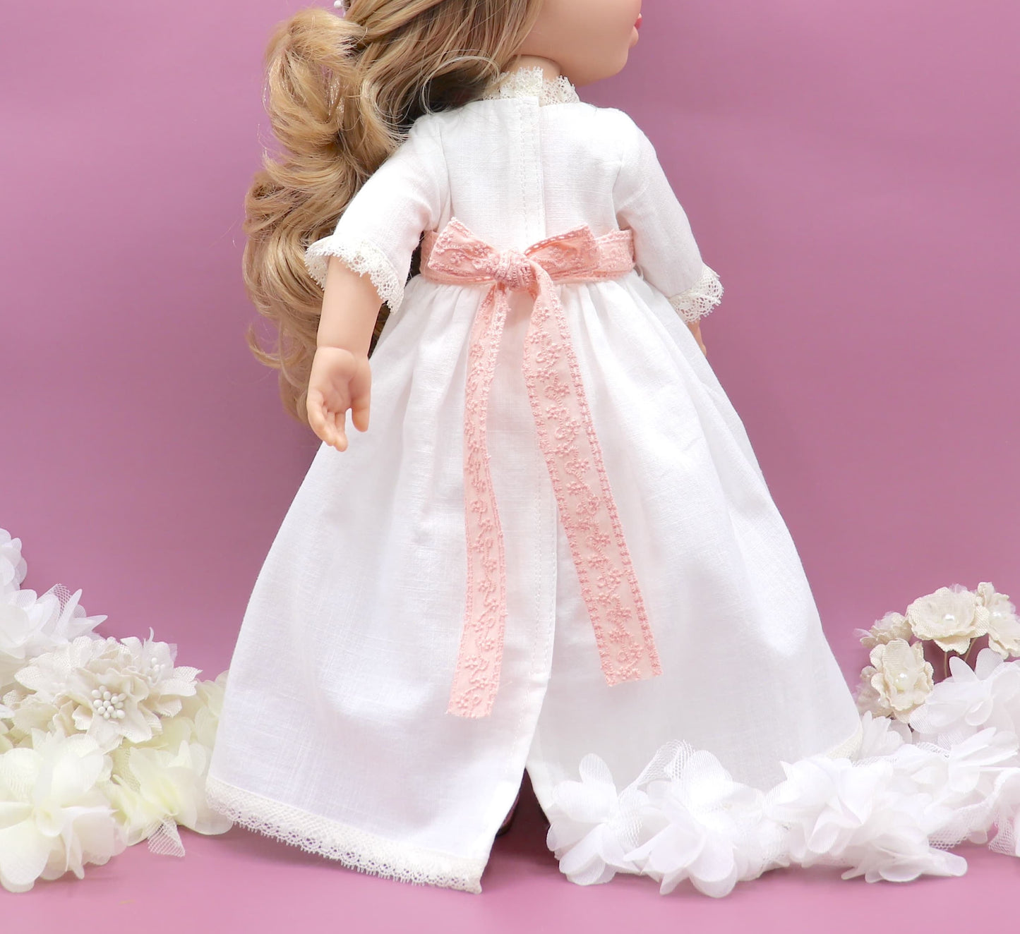 Serena doll communion dress 