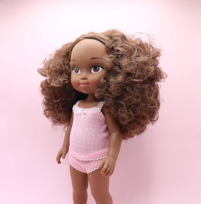 Boneca Personalizada Negra - Lola