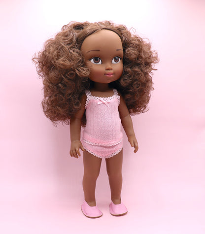 Boneca Personalizada Negra - Lola