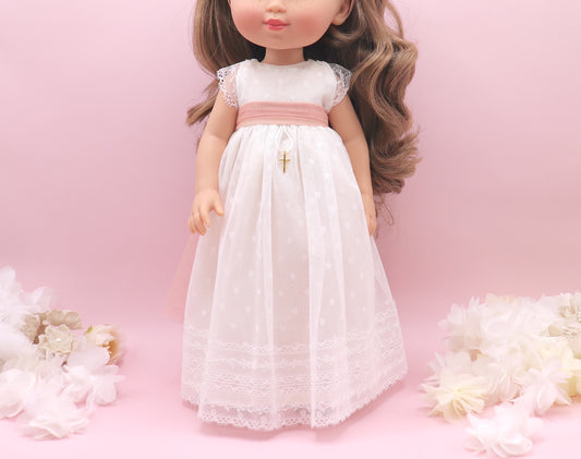 Eloisa doll communion dress 