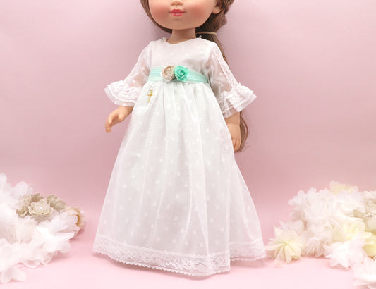 Eloisa doll communion dress 