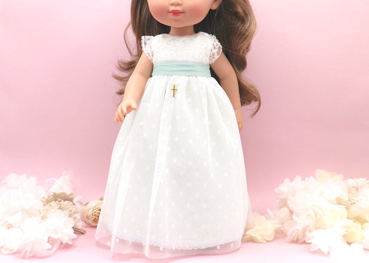 Eloisa doll communion dress 