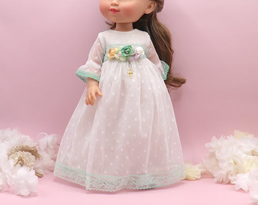 Eloisa doll communion dress 