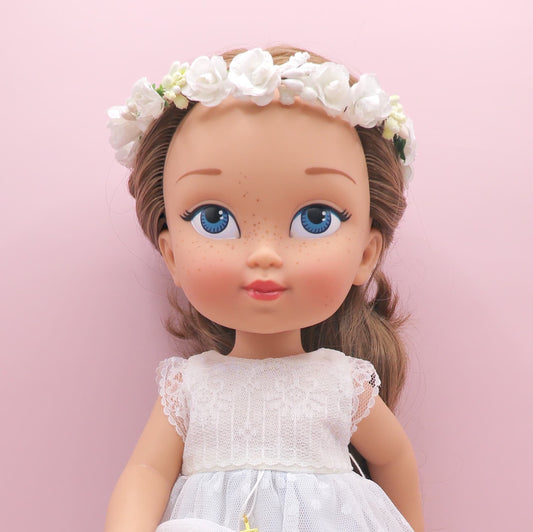 DUCHESS crown doll - light blue