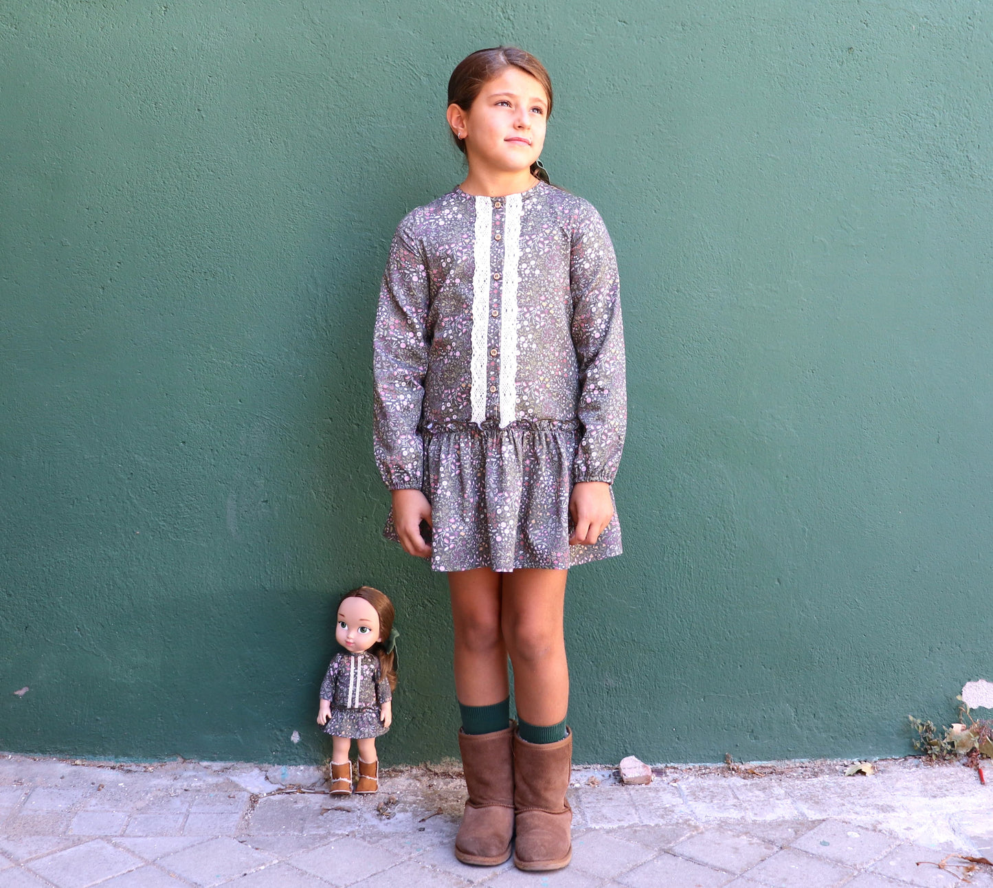 Vestido camisero para niña VALLEY