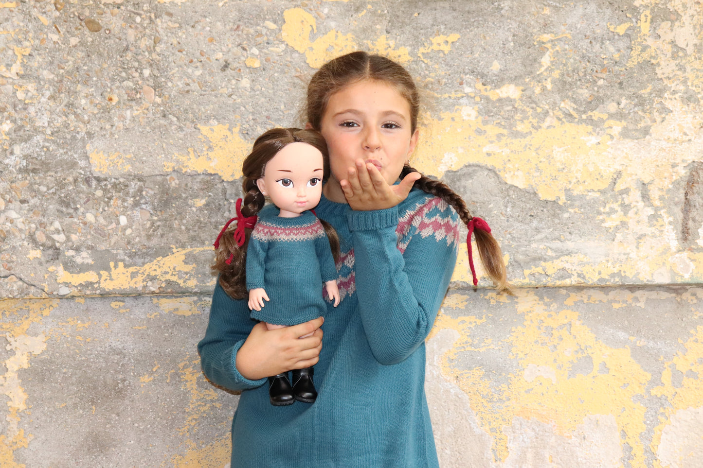 Vestido Aspen MUÑECA – Verde DUCK