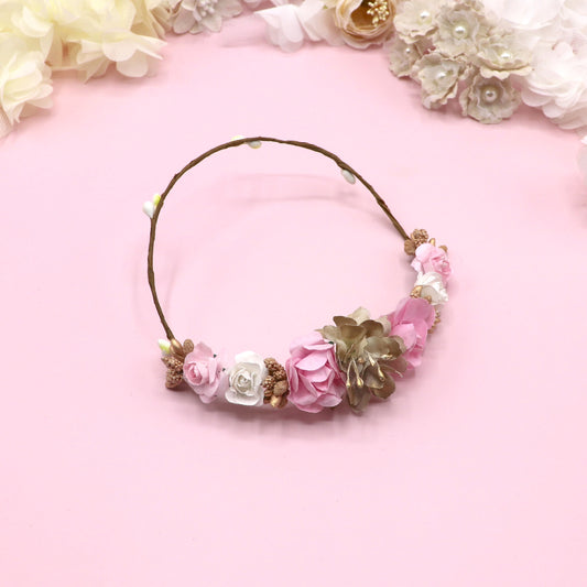 Coronita GOLDEN muñeca - Rosa