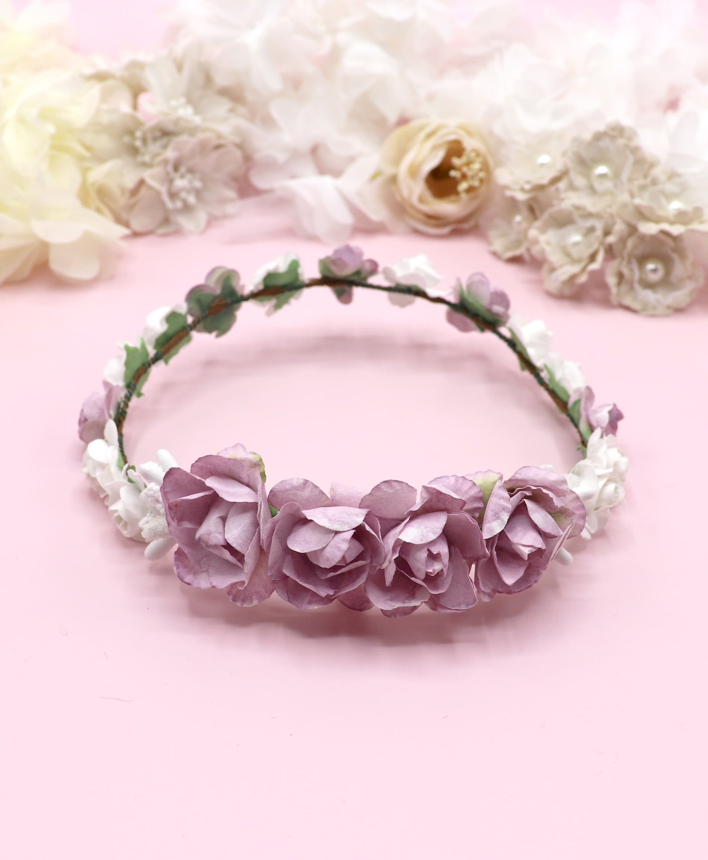 LADY doll crown - Aqua green