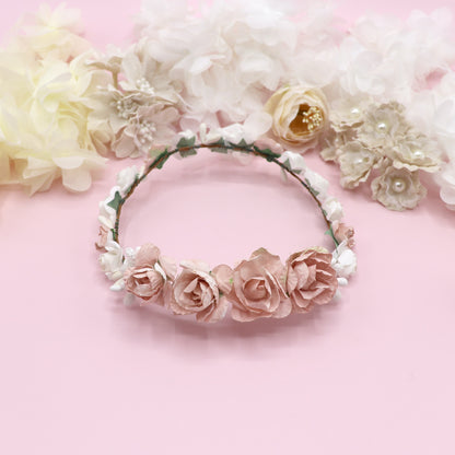 Coronita AMELIE muñeca - Rosa