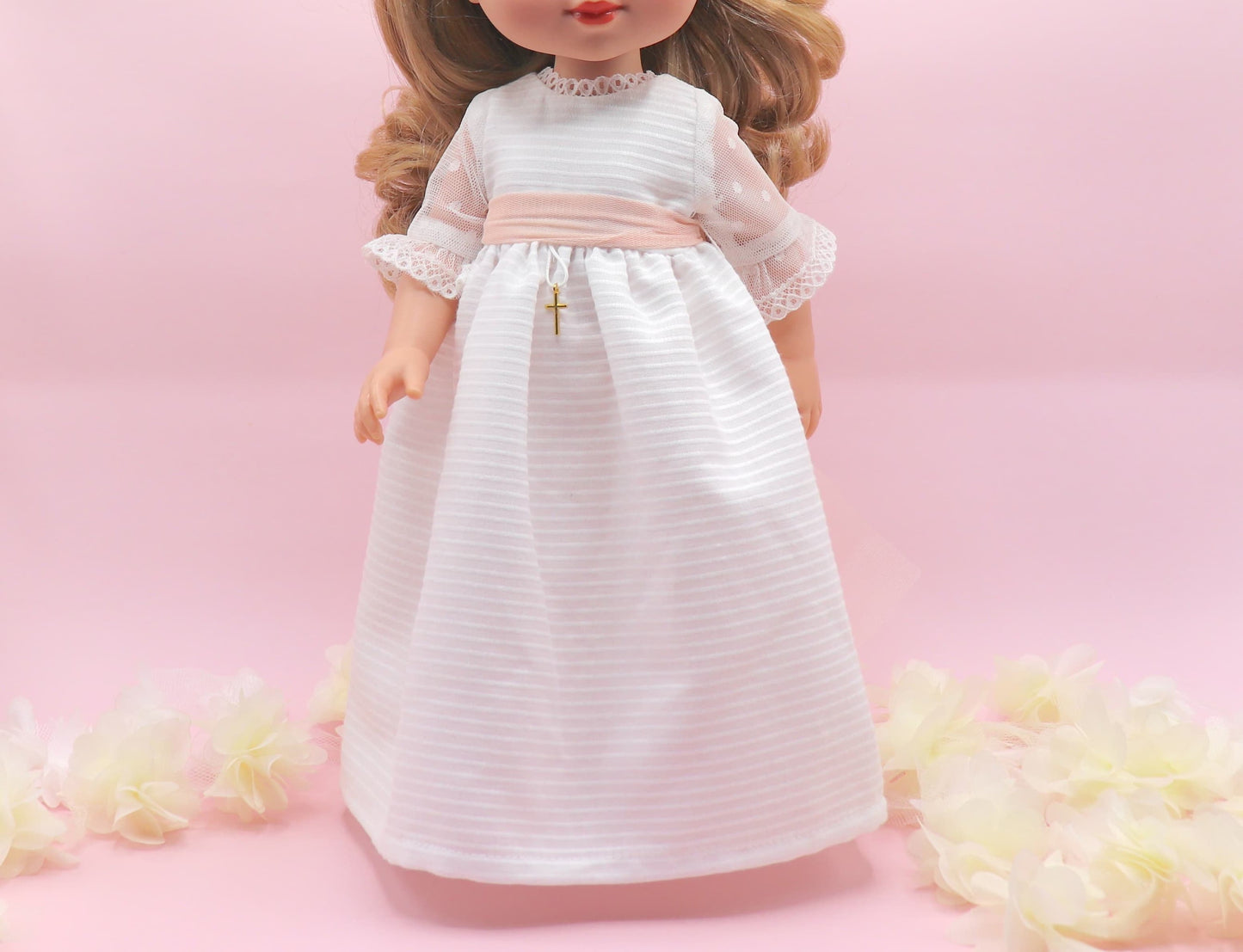 Victoria doll communion dress