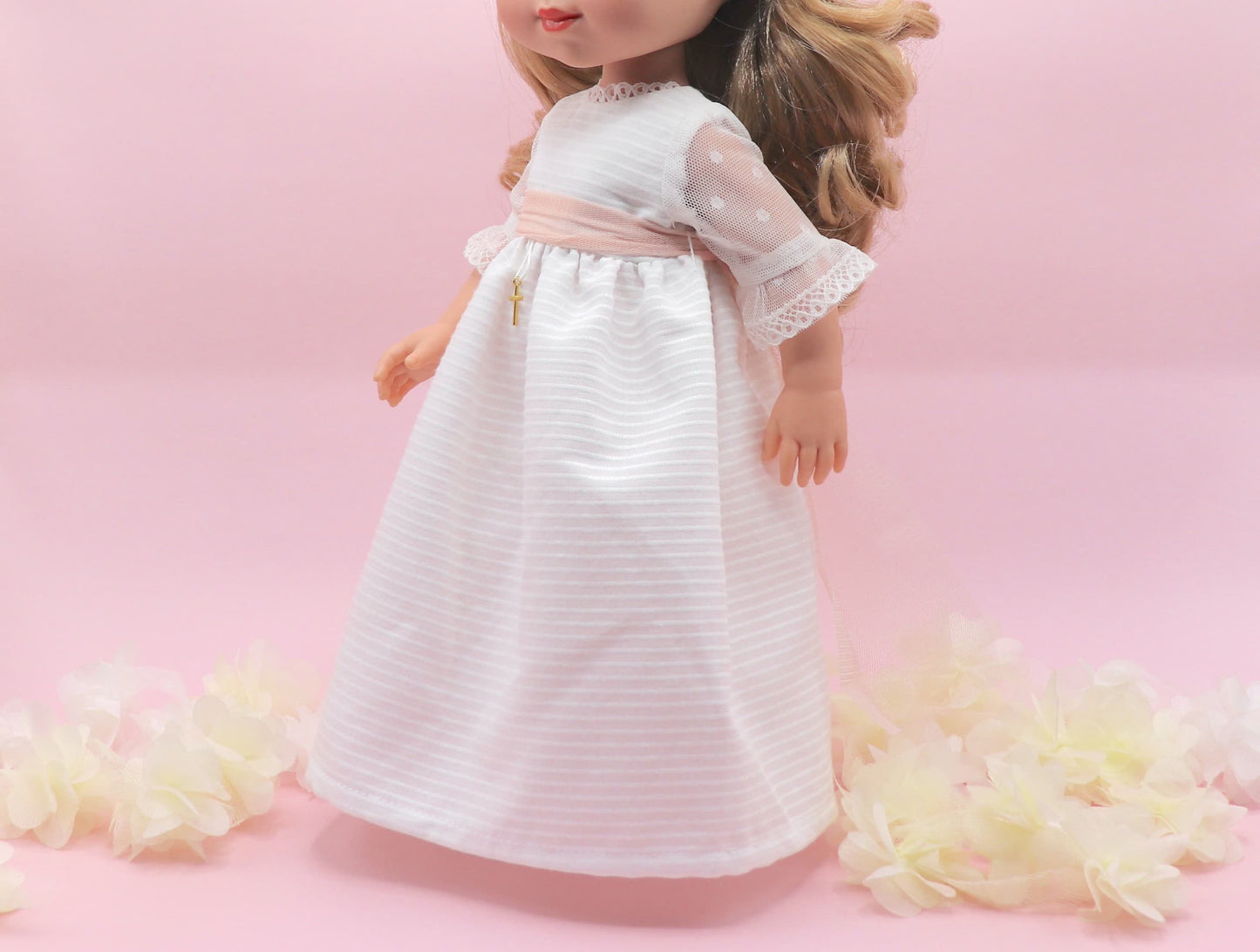 Victoria doll communion dress