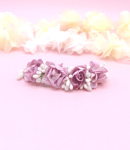 Tocado PISTILLOS muñeca - Malva